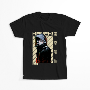 Koszulka Czarna Tokyo Ghoul - WYBIERZ KOLOR KOSZULKI I FASON