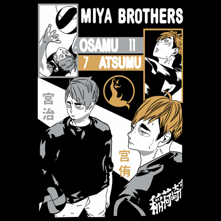 Torba z uszami z Haikyuu!!