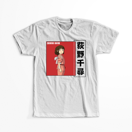Koszulka Biała - Spirited Away / W krainie bogów - WYBIERZ KOLOR KOSZULKI I FASON