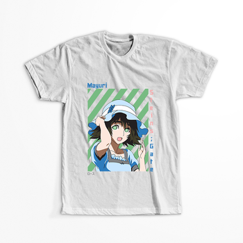 Koszulka Biała - Steins;Gate - WYBIERZ KOLOR KOSZULKI I FASON