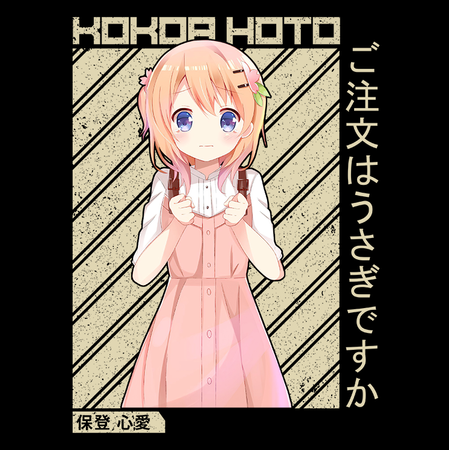 Koszulka Biała - Is the Order a Rabbit?  - WYBIERZ KOLOR KOSZULKI I FASON