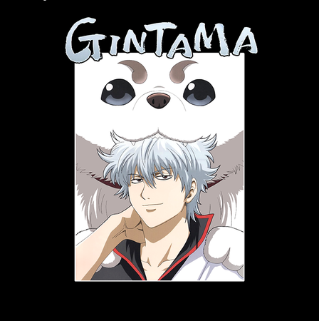 Koszulka Czarna Gintama WYBIERZ KOLOR KOSZULKI I FASON