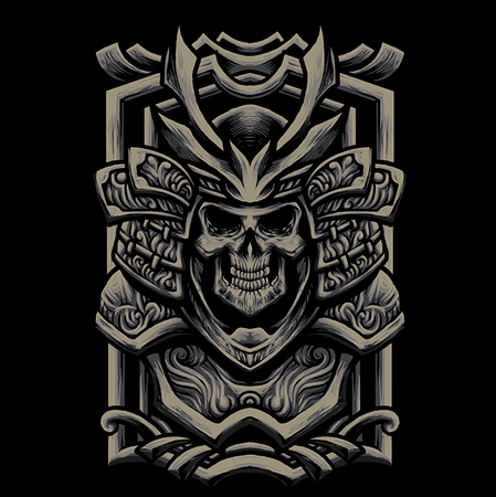 Koszulka Samuraj WYBIERZ KOLOR KOSZULKI I FASON