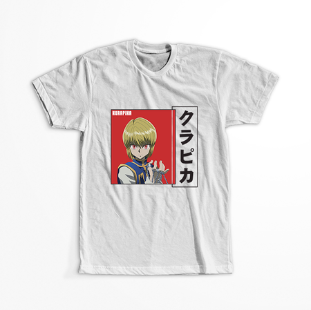 Koszulka Biała Hunter x Hunter WYBIERZ KOLOR KOSZULKI I FASON