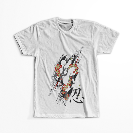 Koszulka Ninja WYBIERZ KOLOR KOSZULKI I FASON