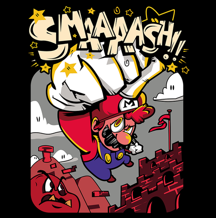 Koszulka Super Mario Bros. KOLOR KOSZULKI I FASON