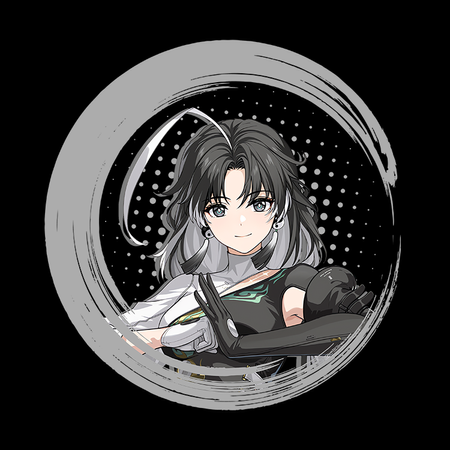 Koszulka Czarna Wuthering Waves - WYBIERZ FASON I KOLOR KOSZULKI