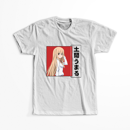 Koszulka Biała Himoto! Umaru-chan  WYBIERZ KOLOR KOSZULKI I FASON