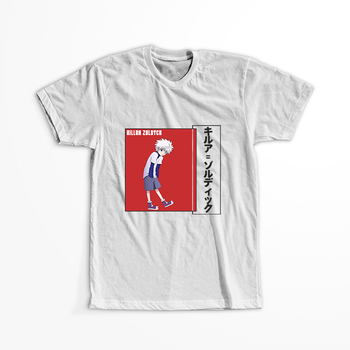 Koszulka Biała Hunter x Hunter WYBIERZ KOLOR KOSZULKI I FASON