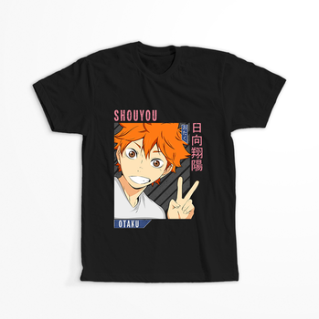 Koszulka Czarna - Haikyuu!! - WYBIERZ KOLOR KOSZULKI I FASON