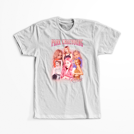 Koszulka Biała BlackPink WYBIERZ KOLOR KOSZULKI I FASON