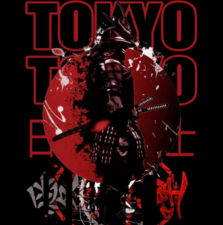 Koszulka Samuraj KOLOR KOSZULKI I FASON