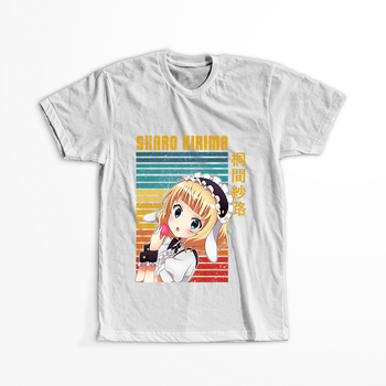 Koszulka Biała - Is the Order a Rabbit?  - WYBIERZ KOLOR KOSZULKI I FASON