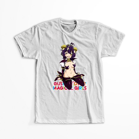 Koszulka Biała - Gushing over Magical Girls - WYBIERZ KOLOR KOSZULKI I FASON