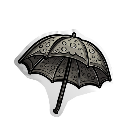 Poduszka Chibi Przedmioty - Parasol