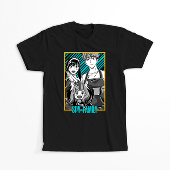 Koszulka Czarna Spy X Family - WYBIERZ KOLOR KOSZULKI I FASON