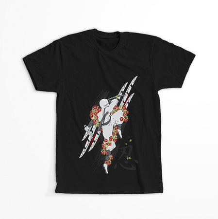 Koszulka Ninja KOLOR KOSZULKI I FASON