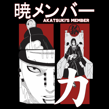 Koszulka Biała Naruto / Boruto - WYBIERZ KOLOR KOSZULKI I FASON