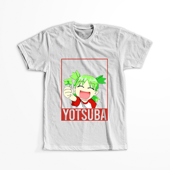 Koszulka Biała Yotsuba! WYBIERZ KOLOR KOSZULKI I FASON