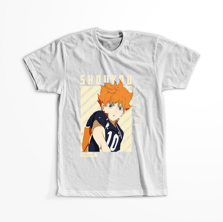 Koszulka Biała - Haikyuu!! - WYBIERZ KOLOR KOSZULKI I FASON
