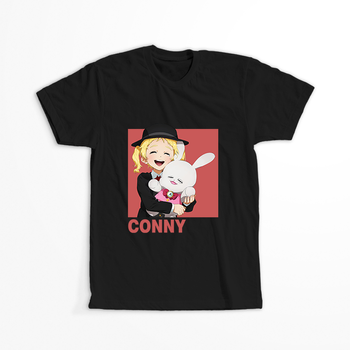 Koszulka Czarna - The Promised Neverland - WYBIERZ KOLOR KOSZULKI I FASON