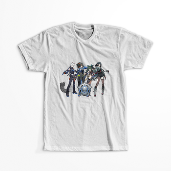 Koszulka Biała - Zenless Zone Zero - WYBIERZ KOLOR KOSZULKI I FASON