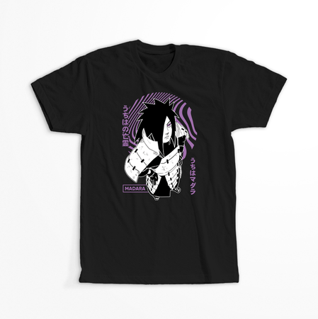 Koszulka Czarna Naruto / Boruto - WYBIERZ KOLOR KOSZULKI I FASON