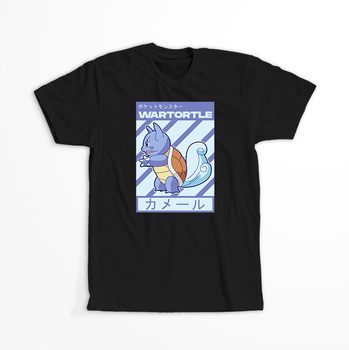 Koszulka Czarna - Pokemon - WYBIERZ KOLOR KOSZULKI I FASON