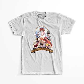 Koszulka Biała - Card Captor Sakura - WYBIERZ KOLOR KOSZULKI I FASON