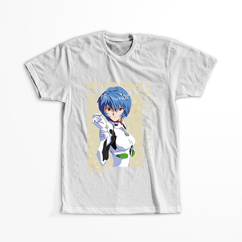 Koszulka Biała Neon Genesis Evangelion - WYBIERZ KOLOR KOSZULKI I FASON