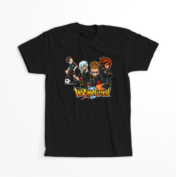 Koszulka Czarna - Inazuma Eleven- WYBIERZ KOLOR KOSZULKI I FASON
