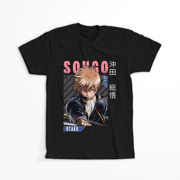 Koszulka Czarna Gintama WYBIERZ KOLOR KOSZULKI I FASON