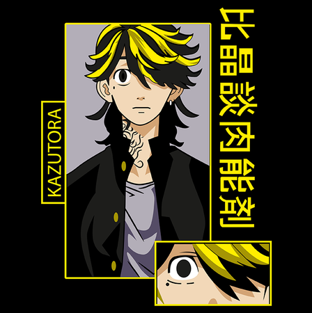 Koszulka Biała Tokyo Revengers WYBIERZ KOLOR KOSZULKI I FASON