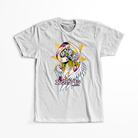 Koszulka Biała - Digimon - WYBIERZ KOLOR KOSZULKI I FASON