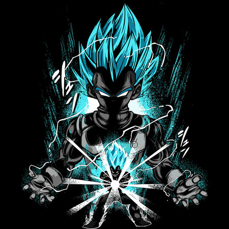 Koszulka Czarna Dragon Ball - WYBIERZ KOLOR KOSZULKI I FASON