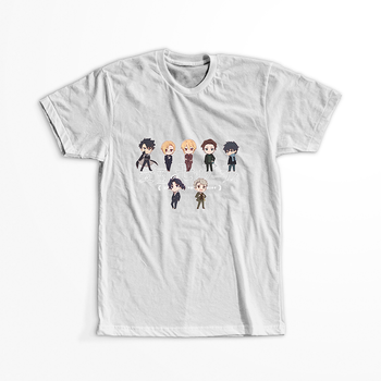 Koszulka Biała Moriarty the Patriot WYBIERZ KOLOR KOSZULKI I FASON