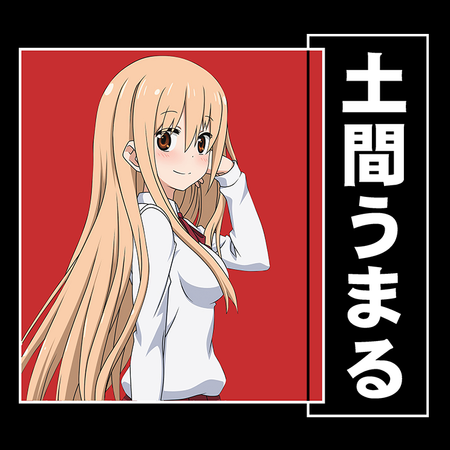 Koszulka Czarna Himoto! Umaru-chan WYBIERZ KOLOR KOSZULKI I FASON