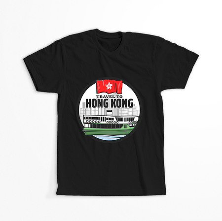 Koszulka Hong Kong KOLOR KOSZULKI I FASON