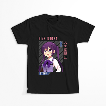 Koszulka Czarna - Is the Order a Rabbit?  - WYBIERZ KOLOR KOSZULKI I FASON