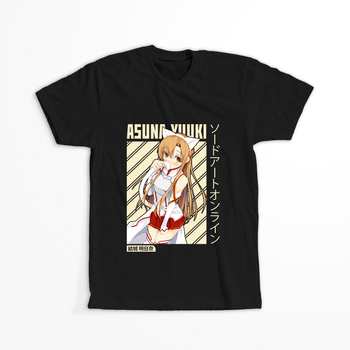 Koszulka Czarna Sword Art Online WYBIERZ KOLOR KOSZULKI I FASON