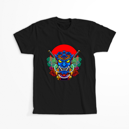 Koszulka Maska Samuraja KOLOR KOSZULKI I FASON