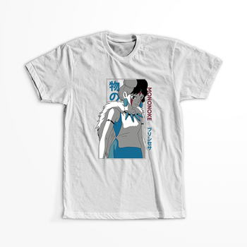 Koszulka Biała - Princess Mononoke - WYBIERZ KOLOR KOSZULKI I FASON