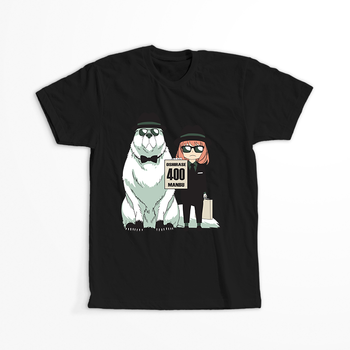 Koszulka Czarna Spy X Family - WYBIERZ KOLOR KOSZULKI I FASON