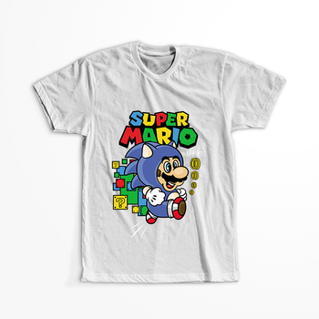 Koszulka Super Mario Bros. WYBIERZ KOLOR KOSZULKI I FASON