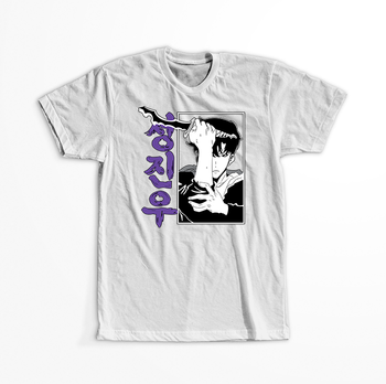 Koszulka Biała - Solo Leveling - WYBIERZ KOLOR KOSZULKI I FASON