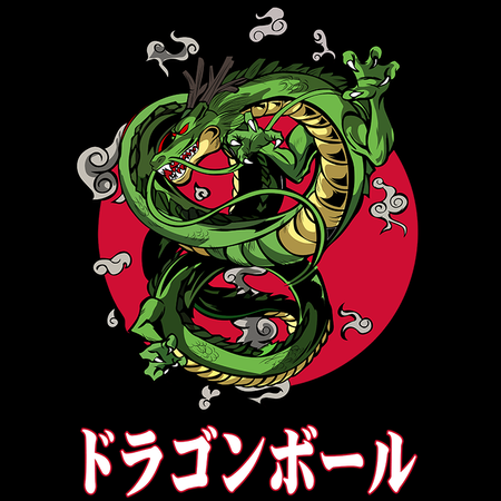 Koszulka Czarna Dragon Ball - WYBIERZ KOLOR KOSZULKI I FASON