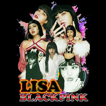 Koszulka Czarna BlackPink WYBIERZ KOLOR KOSZULKI I FASON