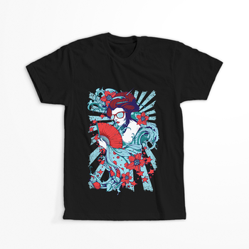 Koszulka Gejsza KOLOR KOSZULKI I FASON