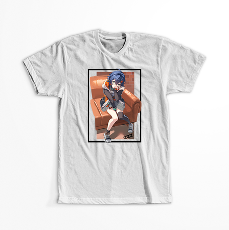 Koszulka Biała - Zenless Zone Zero - WYBIERZ KOLOR KOSZULKI I FASON