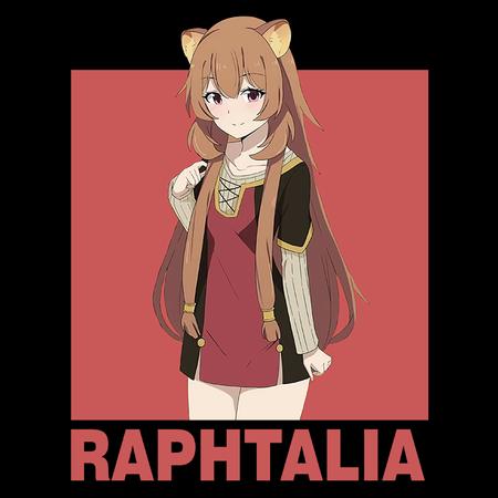 Koszulka Biała - The Rising of the Shield Hero - WYBIERZ KOLOR KOSZULKI I FASON